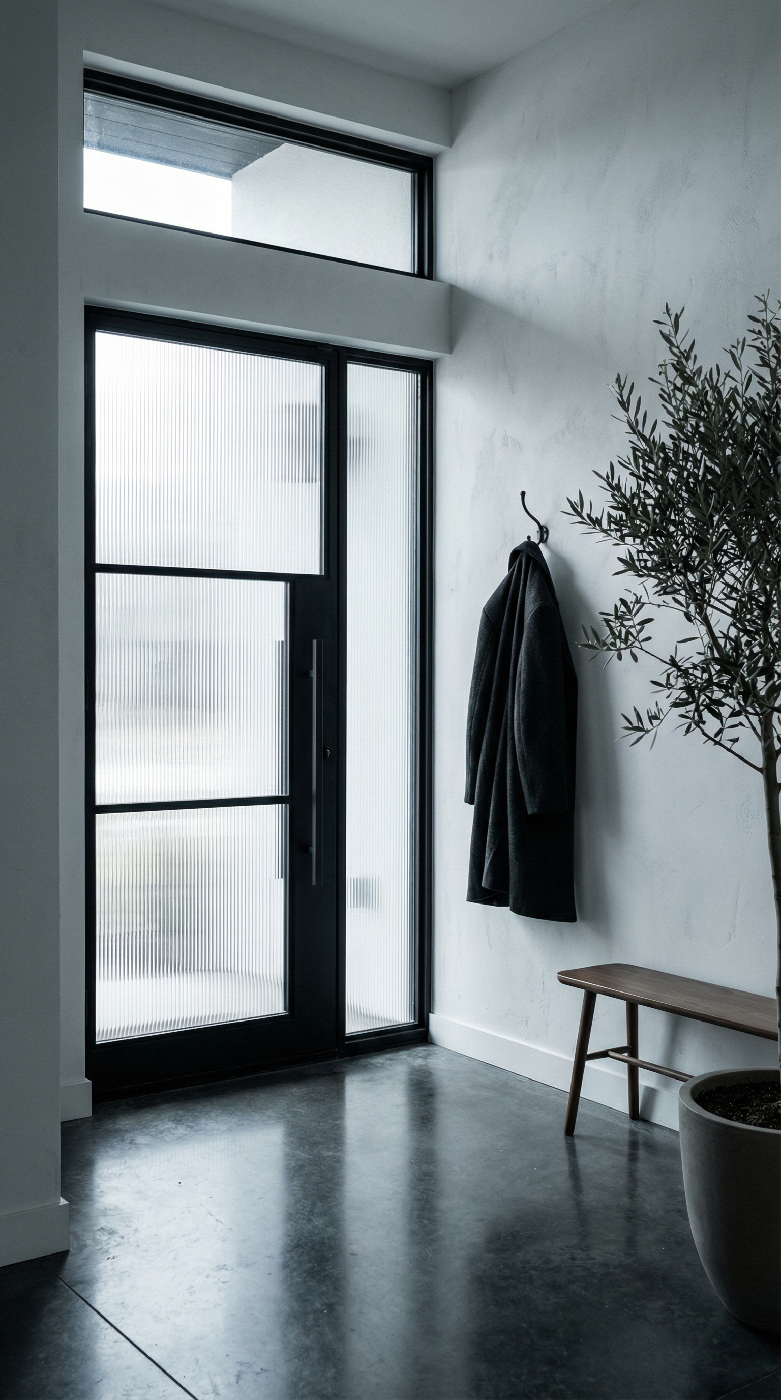 Entry Door Monochrome